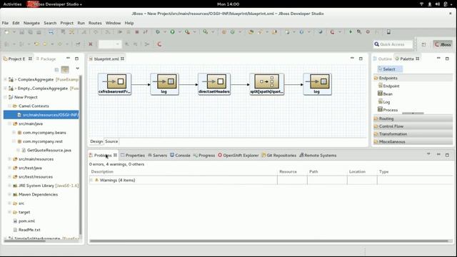 Red Hat JBoss Fuse Demo Splitter Aggregate смотреть онлайн