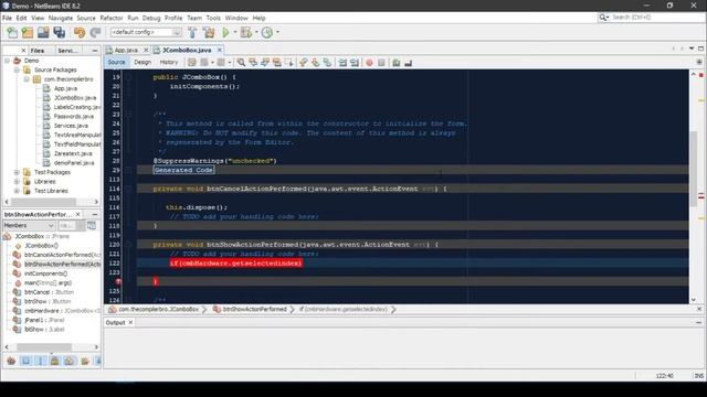 Java Swing Project-Part 9 | How to Add ComboBox/Dropdown in Java Swing | NetBeans | смотреть онлайн