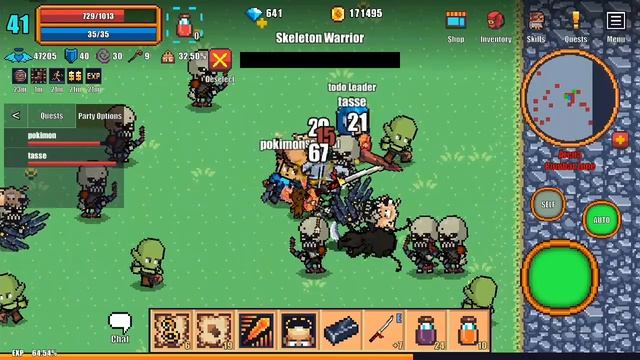 Classic Mobile MMORPG, Open World PvP MMORPG you must play in 2019! - Pixel Knights Online смотреть онлайн