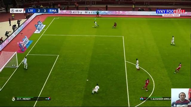 UEFA Champions League Final 2022 - Full Match All Goals HD - eFootball PES Gameplay PC смотреть онлайн