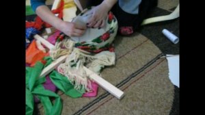 так мы делали чучело на Масленицу)