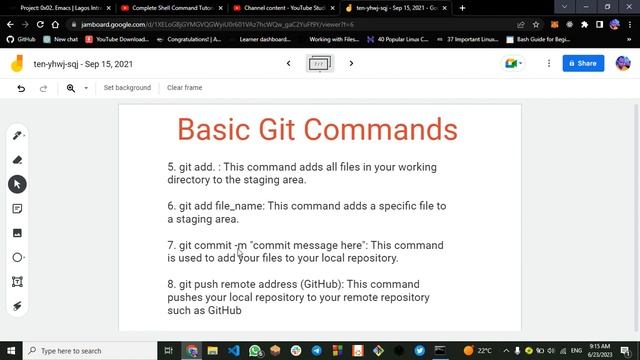 Basic git commands смотреть онлайн