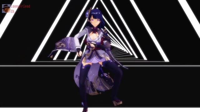 Raiden Ei's Booty【Genshin Impact MMD】 смотреть онлайн