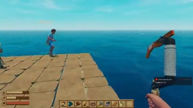 ВЫЖИВАНИЕ В RAFT (КООП) 🔴ОБНОВЛЕНИЯ / НОВЫЕ ЖИВОТНЫЕ И КРАФТ (стрим) #4