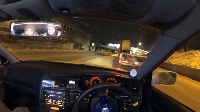 ДРИФТ НА ОСЕННЕМ TOUGE! ПЕРВЫЙ СНЕЖНЫЙ СТРИТ! смотреть онлайн