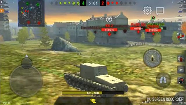 World of Tanks Blitz Су-100Y смотреть онлайн