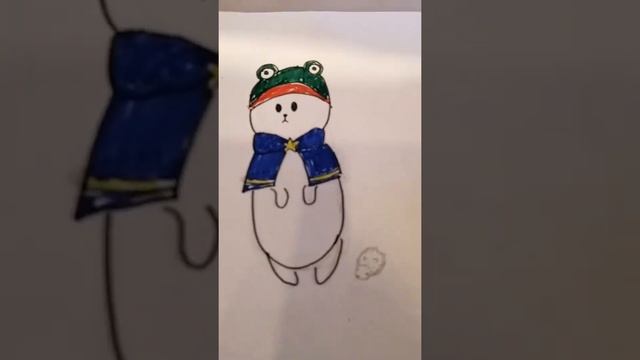 рисую кота из игры