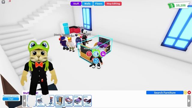 ПАВЛИН ЗА РОБАКСЫ и ДОМ_КОНТЕЙНЕР в Адопт ми роблокс | Adopt Me roblox | Купил всю новую мебель смотреть онлайн