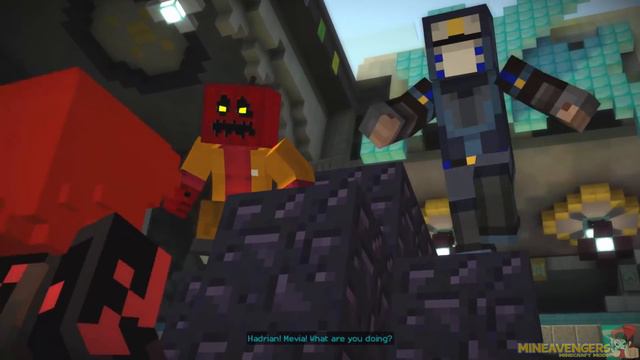 THE ADMIN VS IVOR NINJA (EPISODE 4) AND BLOODY PUMPKIN! - Minecraft Story Mode смотреть онлайн