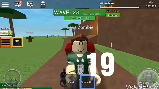 19. Space Gun Zombie Attack Roblox Game Online Free Play Store Handphone Android 3D смотреть онлайн