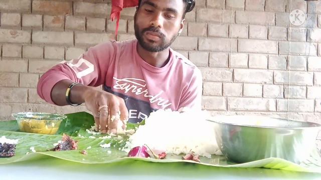 Rice Eating||Village Style Rice and Dali Eating смотреть онлайн