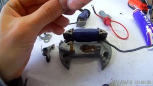 Восстановление зажигания мопеда  рига, верховина. Как подключить провода.