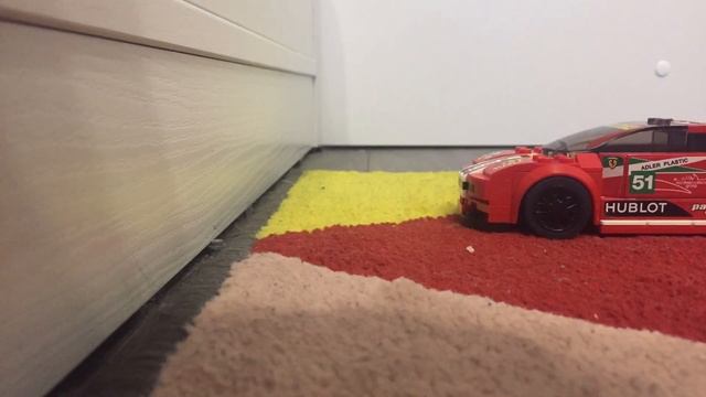 Краш тест Ferrari 458 Lego. смотреть онлайн