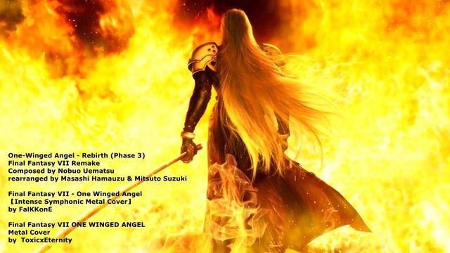 One Winged Angel Rebirth (Final Fantasy 7 Remake) - Sephiroth Theme [Metal Dual Mix] смотреть онлайн