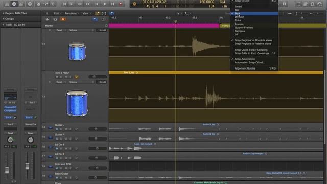 Logic Pro X - #74 - Mixing (part16) - Offline Automation, Volume Automation смотреть онлайн