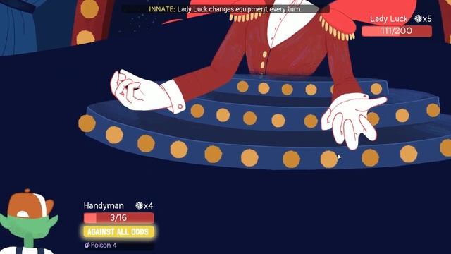 Dicey Dungeons Robot vs Lucky Lady Last Boss Gameplay Walkthrough Playthrough Let's Play Game смотреть онлайн