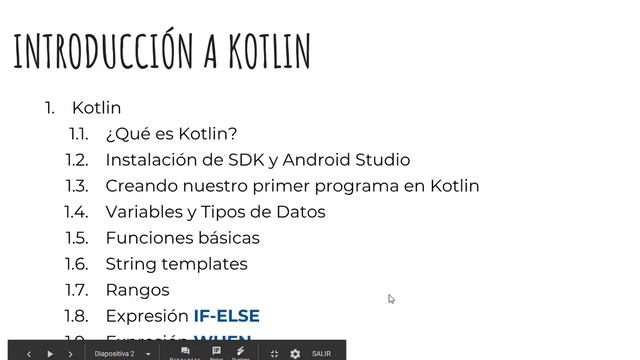 Video 1 - Presentación Curso de Android смотреть онлайн