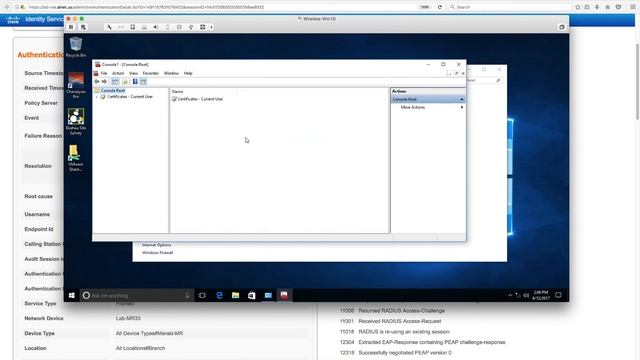 WPA2 Enterprise with AD and PEAP-EAP-TLS смотреть онлайн