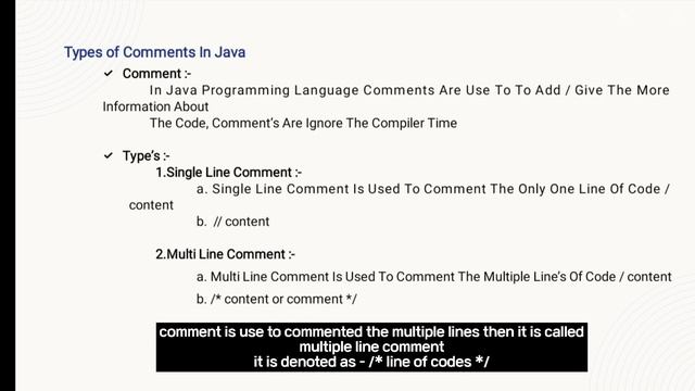 Day-9: What is garbage collection & types of comments in java? | Java Full Stack Course |By Mr. Gop смотреть онлайн