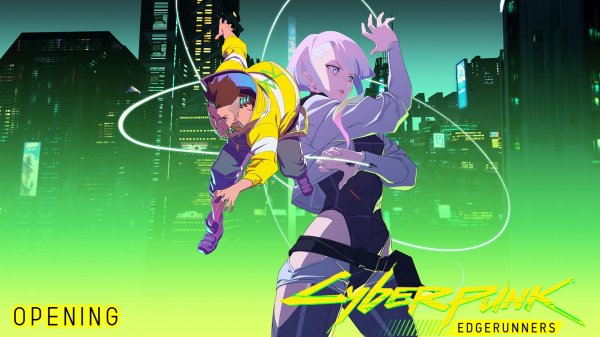 Киберпанк: Бегущие по краю - Опенинг | This Fffire - Franz Ferdinand