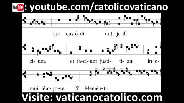 Confitemini Domino | Canto Gregoriano | Gregorian Chant