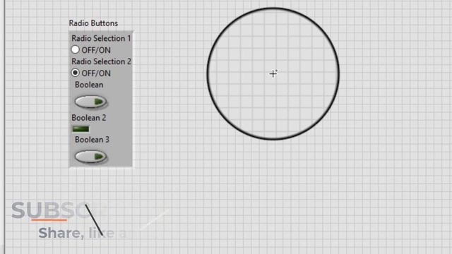 LabVIEW - Creating a Radio Buttons Control смотреть онлайн