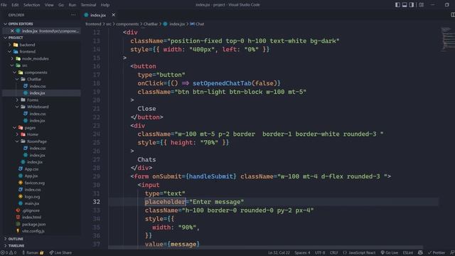 Real Time Room Chat Integration | Node Js React Js Real-Time White Board Sharing App смотреть онлайн