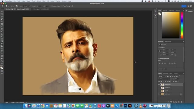 Beginners tutorial I Selvakumar art I Painting tutorial I Photoshop смотреть онлайн