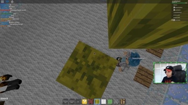 Minecraft Survival in Roblox /  Minecraft without a map Roblox!