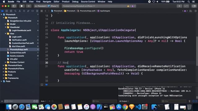 SwiftUI 2.0 Login Page With Firebase Phone Auth - Part 2: Firebase Integration смотреть онлайн