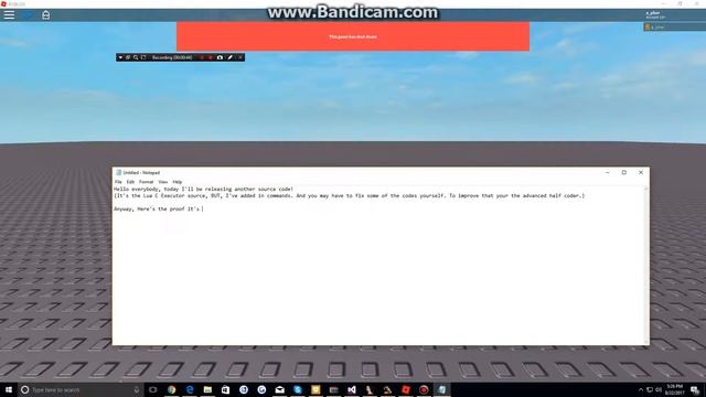 [EXPLOIT | ROBLOX] [RELEASE] [OP] LUA COMMAND EXECUTION + SOURCE CODE смотреть онлайн