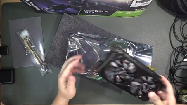 玄人志向 GG-GTX1660SP-E6GB_DF NVIDIA GeForce GTX1660Super 6GB  GALAKURO GAMINGシリーズ 00Unboxing(開封の儀)