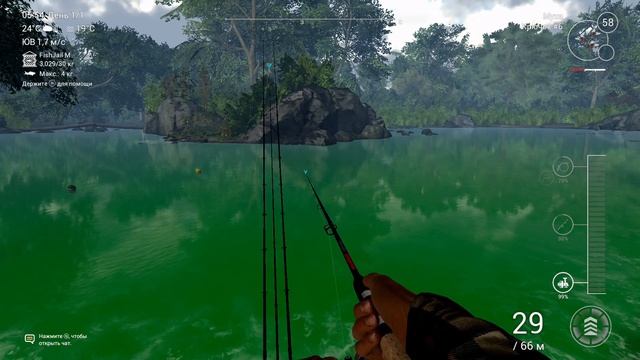 Рыбалка, игры Fishing Planet (сазанчики водятся) смотреть онлайн