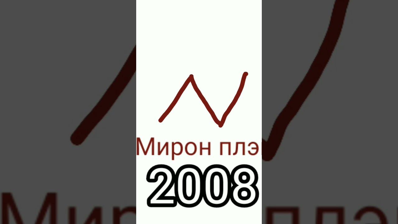 эволюция логотипа Мирон плэй 2006-2013 смотреть онлайн