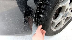 Что, если отключить ABS??? Тест ABS, снег, лед, асфальт