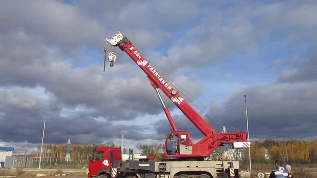 Автокран Галичанин КС-65713-7 на шасси Volvo FM 8x4 смотреть онлайн
