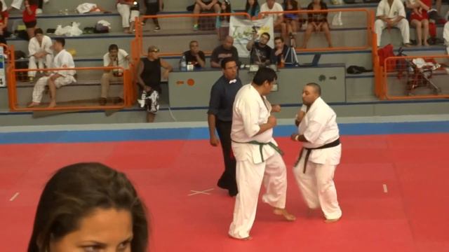 Fernando Gonzalez - Combate 01 - Dojo La Serena смотреть онлайн