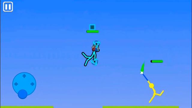 играю в Duelist Stikman на геймпаде смотреть онлайн
