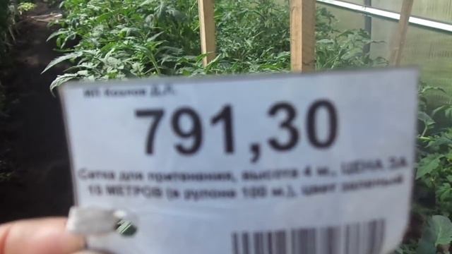 СЕТКА ДЛЯ ПРИТЕНЕНИЯ ТЕПЛИЦЫ. Ольга Чернова. смотреть онлайн