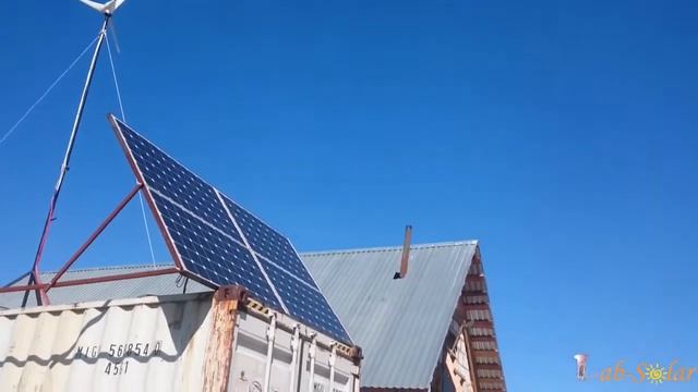 Солнечные батареи и ветрогенератор на Ферме. смотреть онлайн