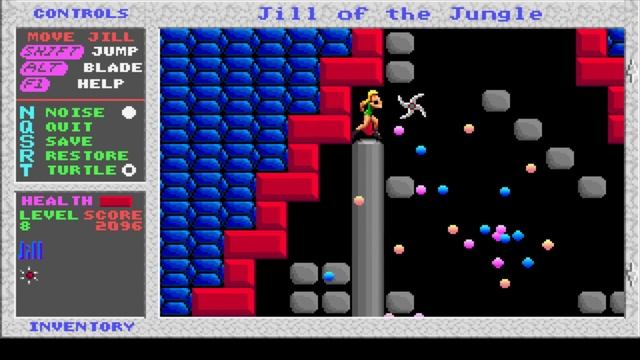 Jill of the Jungle Shareware (Epic Megagames) смотреть онлайн