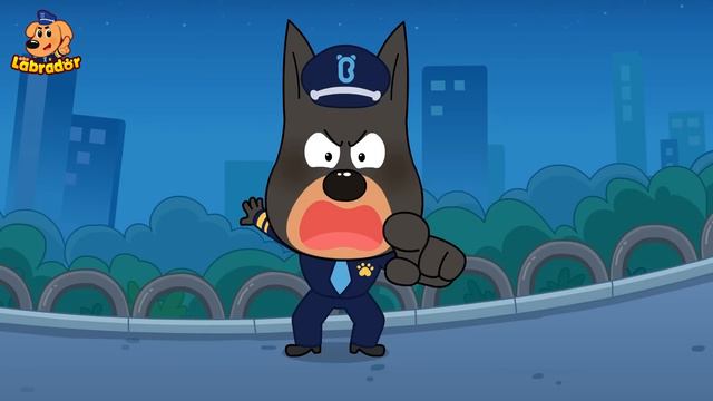 Con ma đáng sợ lúc nửa đêm | Thói quen tốt Labrador | Hoạt hình thiếu nhi | Cảnh sát trưởng Labrado смотреть онлайн