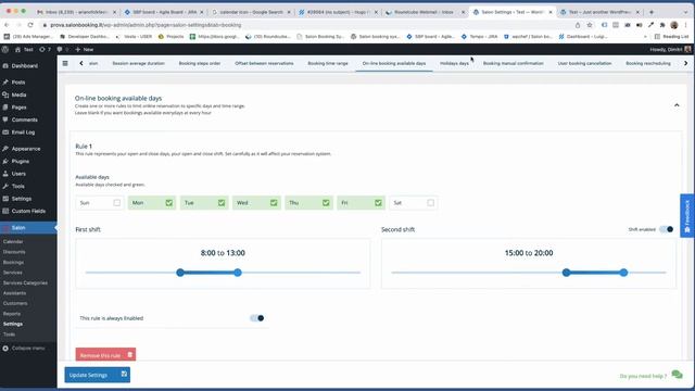 Difference between "Dynamic" and "Fixed" time slots on Salon Booking System смотреть онлайн