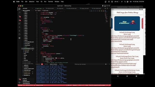Fetch All Images At Once From Firebase Storage In Flutter | Lakshydeep Vikram смотреть онлайн