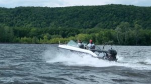 КИТАЙСКИЙ МОТОР 115 л.с. - В ДЕЛЕ! Первые Тесты Parsun 115 с Лодкой VICTORY 570 Open