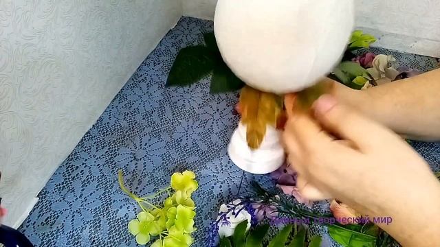 Классная идея для Пасхи! Пасхальное яйцо на ножке своими руками.Easter egg. Easter decoration DIY. смотреть онлайн