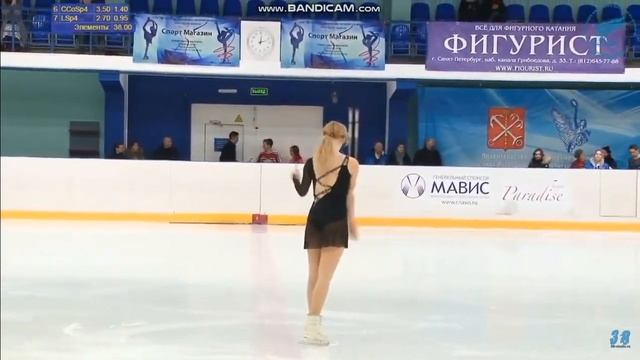 Серафима Саханович КП Чемпионат Санкт-Петербурга 2019 смотреть онлайн