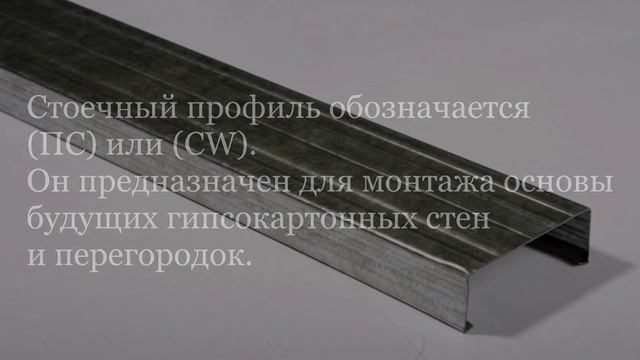 Профиль для гипсокартона все виды смотреть онлайн