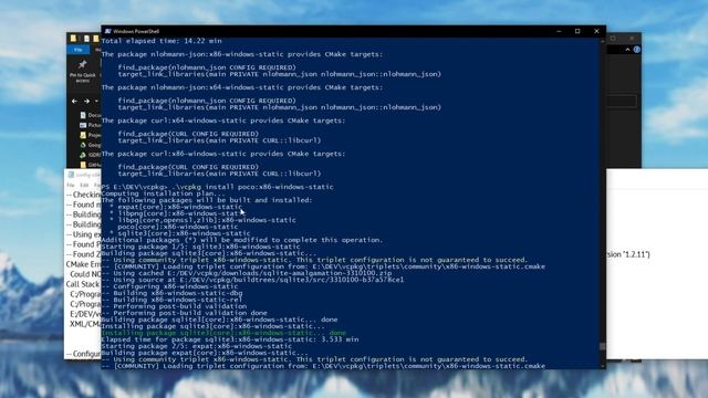 vcpkg: How to use Static (no dll) libraries | C++ libraries simplified! смотреть онлайн
