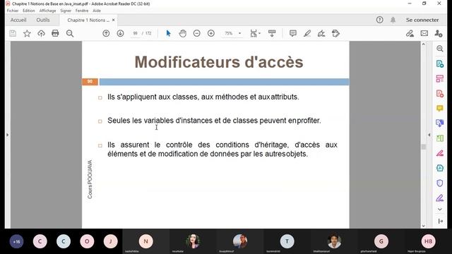 Java G1 Seance TP - 18/02/2021 смотреть онлайн